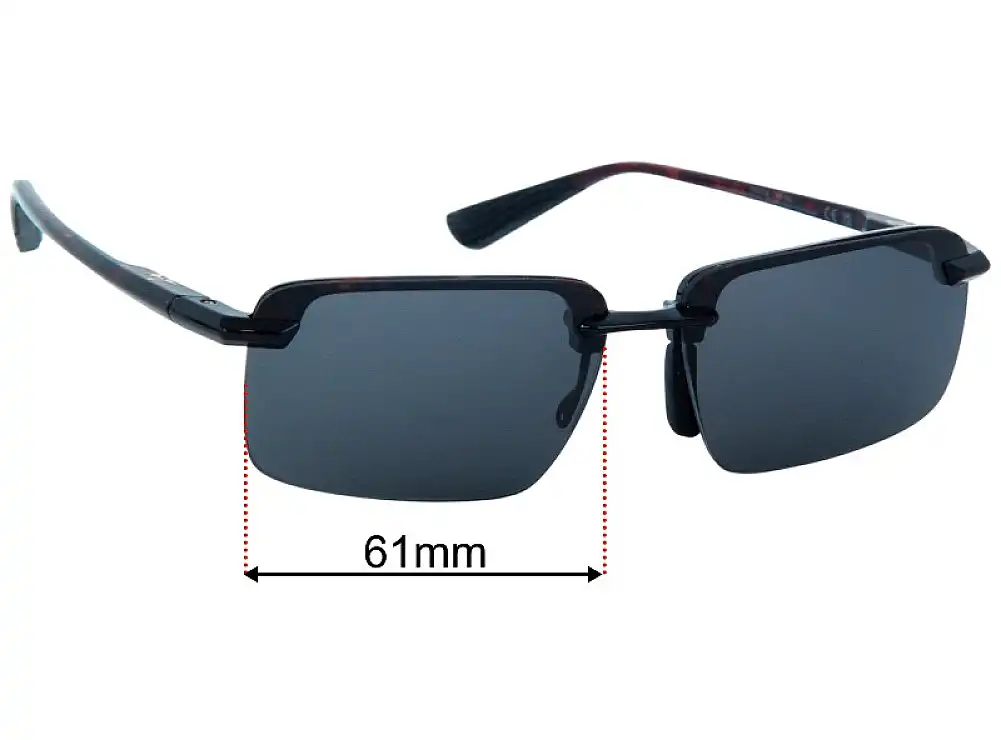 Maui Jim MJ626 Laulima 61mm Replacement Lenses